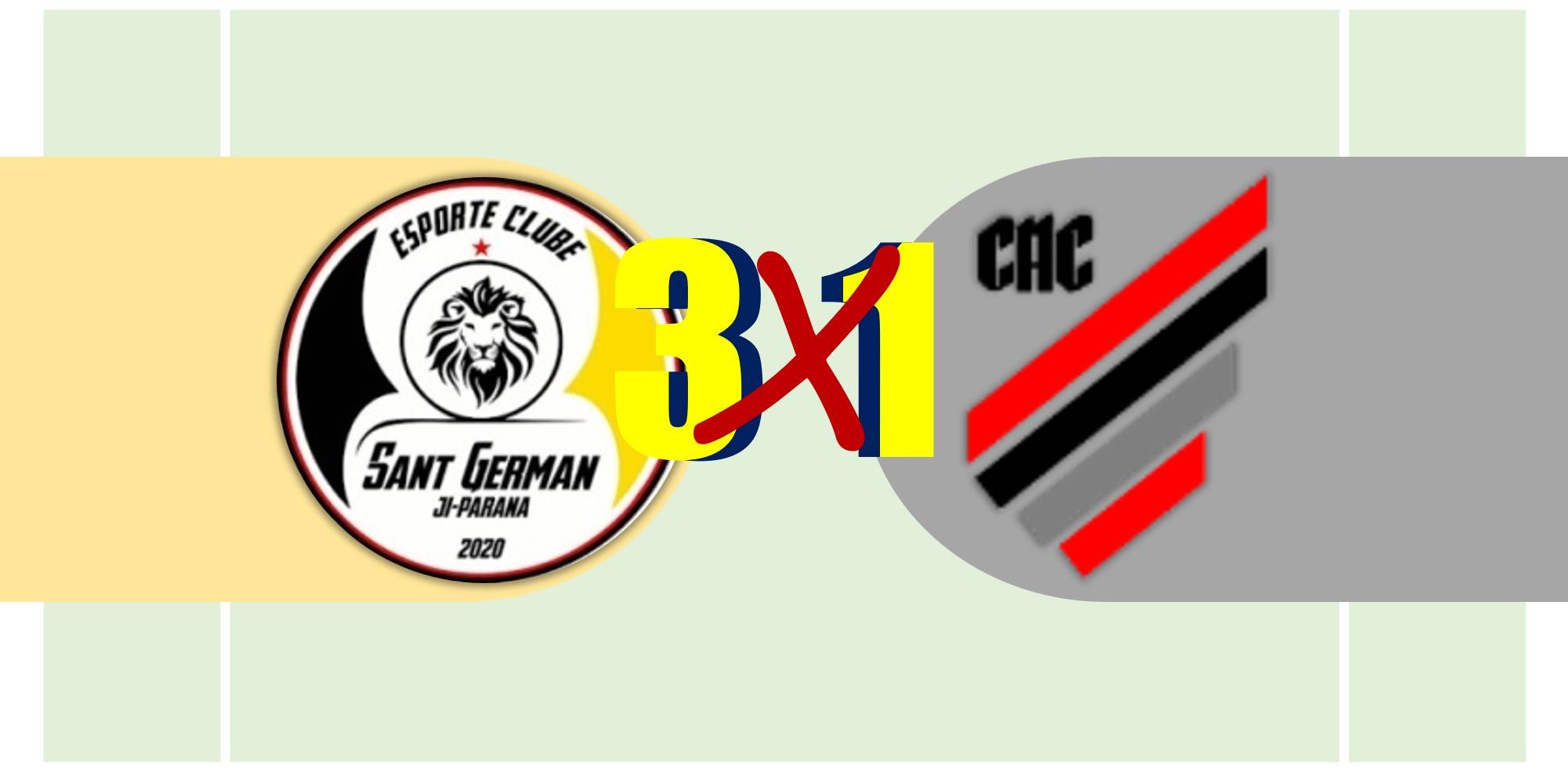 Sant German vence Atlético Cacoal por 3-1 no Campeonato Rondoniense Sub-17 e constrói vantagem consistente para jogo decisivo