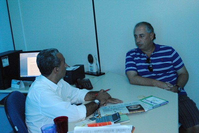 Técnico do VEC visita veículos de imprensa e pede apoio da torcida