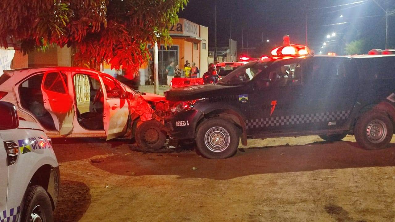URGENTE: grupo que estaria se preparando para matar novamente em Vilhena troca tiros com policiais e suspeito é baleado na boca