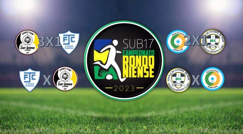 Sant German e Brazuca saem na frente nas semifinais do Campeonato Rondoniense Sub-17