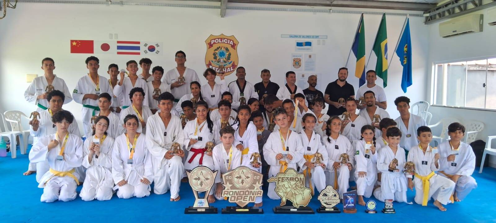 Projeto Social "Lutando Para Um Futuro" celebra cinco anos de ensino do Taekwondo e cidadania para crianças e adolescentes