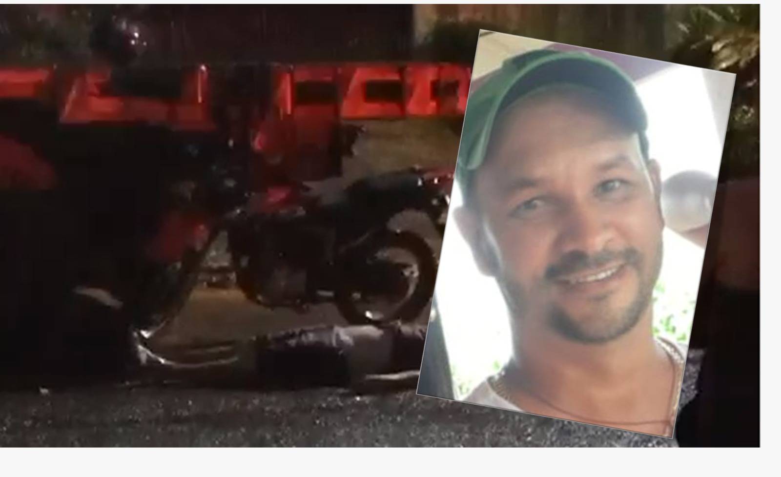 ASSISTA: acidente fatal divulgado em vídeo como se morte tivesse acontecido em Cerejeiras foi registrado em outra cidade de RO