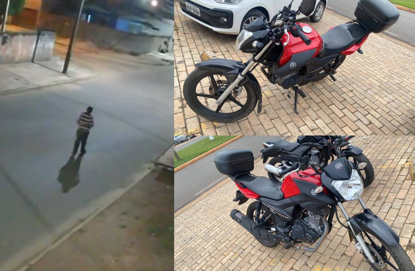 Homem armado rende clientes e funcionários de restaurante em Vilhena, e foge levando celulares e uma motocicleta