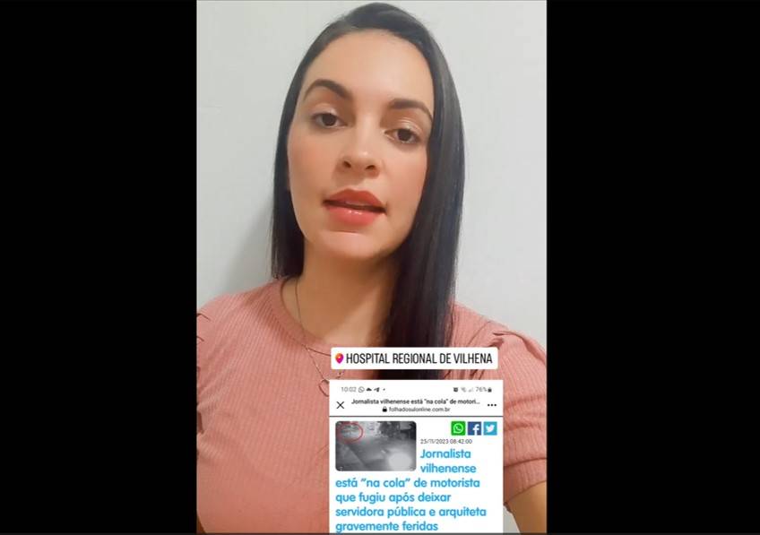 Em vídeo, jornalista que conduziu campanha para localizar motorista que provocou acidente e fugiu, confirma que o responsável se apresentou