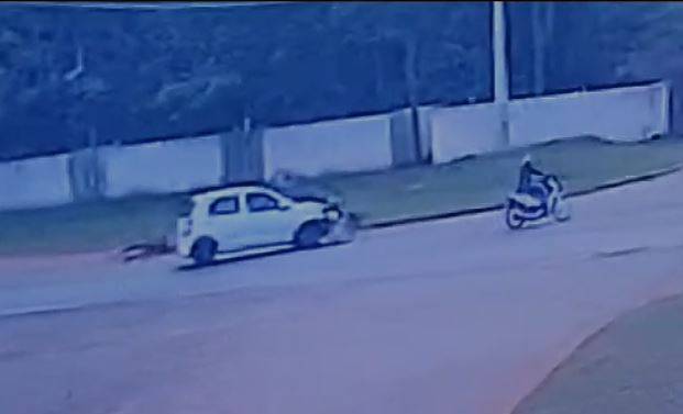 ASSISTA: em Vilhena, vídeo mostra acidente “espetacular” próximo ao local onde outra colisão acabou em tragédia