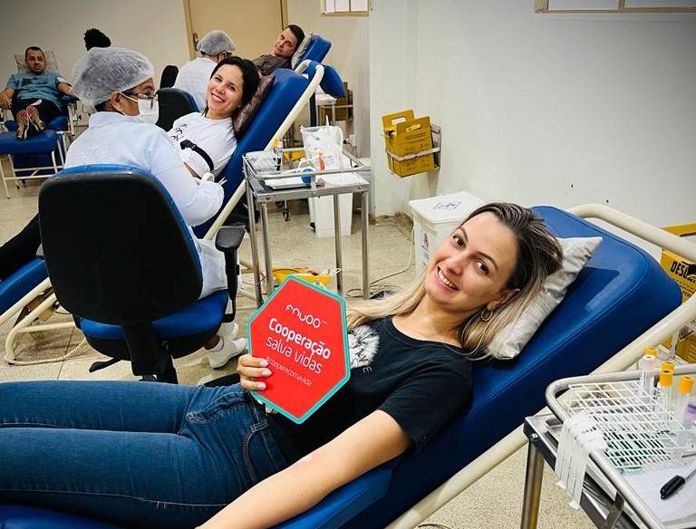 BOA AÇÃO: alunos de faculdade promovem campanha de doação de sangue, em Vilhena
