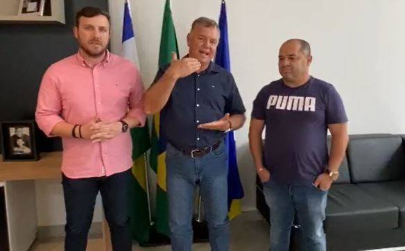 ASSISTA VÍDEO: deputado federal convida e dois vereadores de Vilhena devem mudar de partido para formar “grupão”