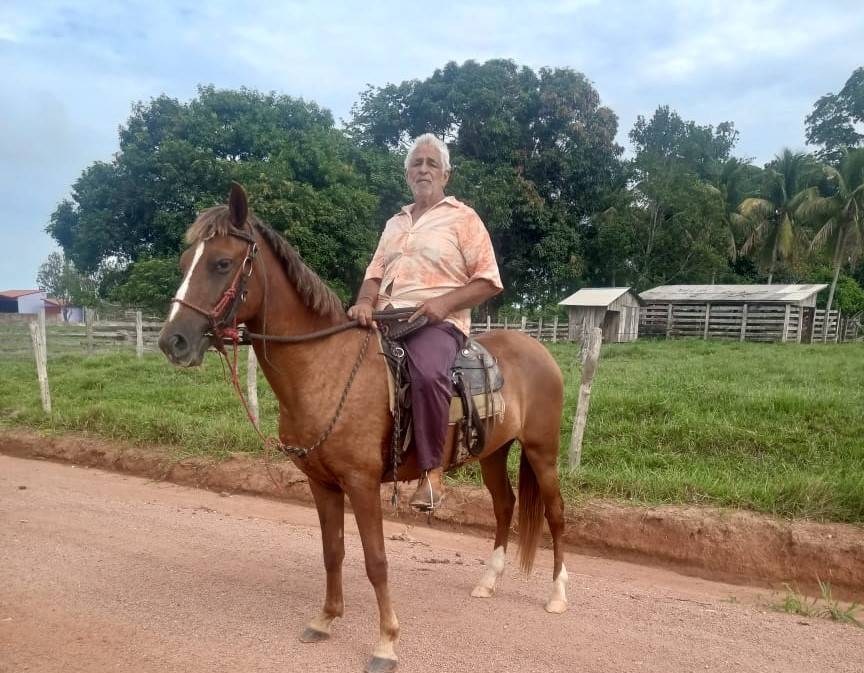 Pioneiro de Cerejeiras morre aos 69 anos após cair de égua em estrada vicinal; óbito aconteceu em hospital de Vilhena