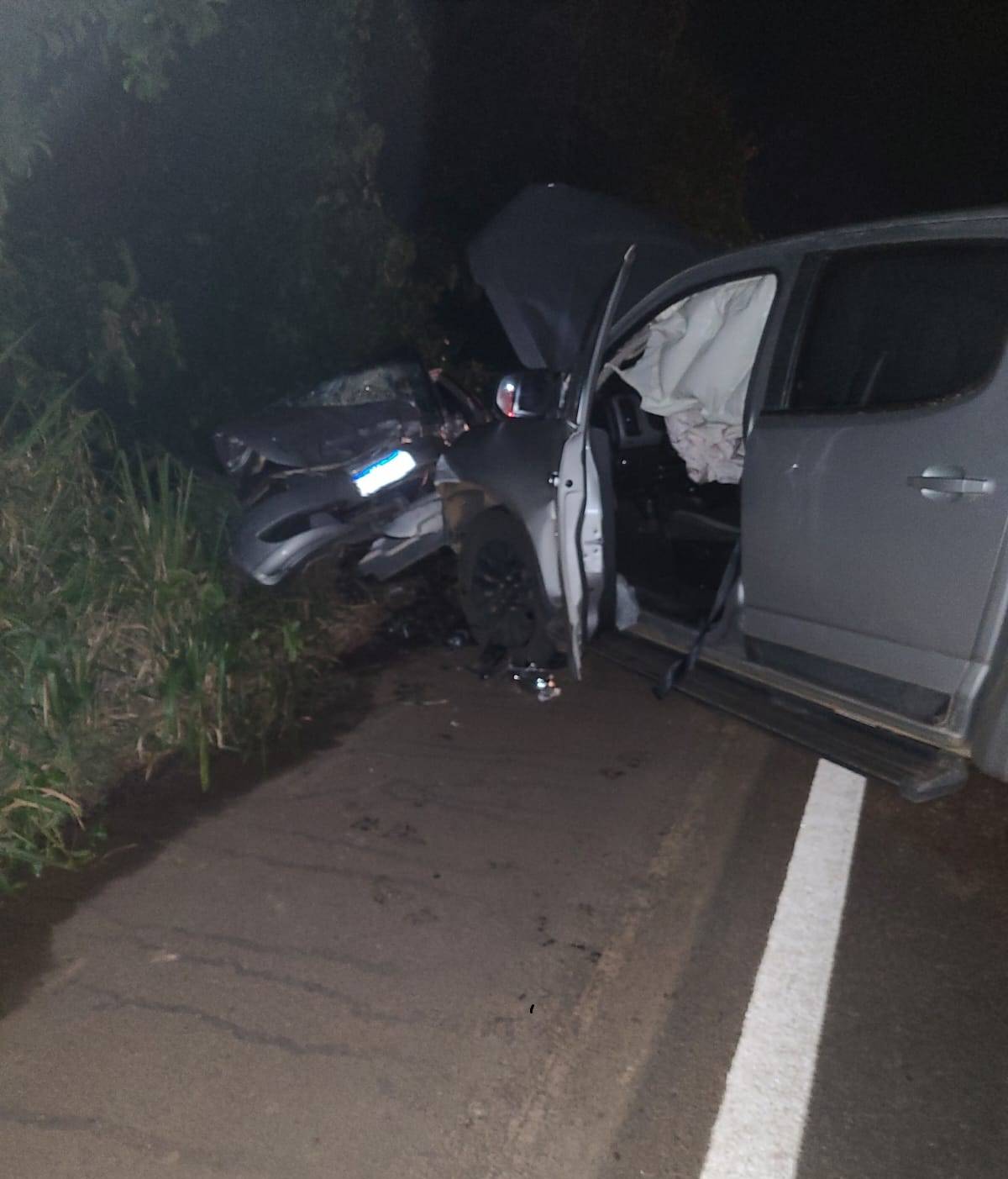 Dirigindo carro com outras cinco pessoas a bordo, mulher de 68 anos morre após acidente na BR 364, em Pimenta Bueno