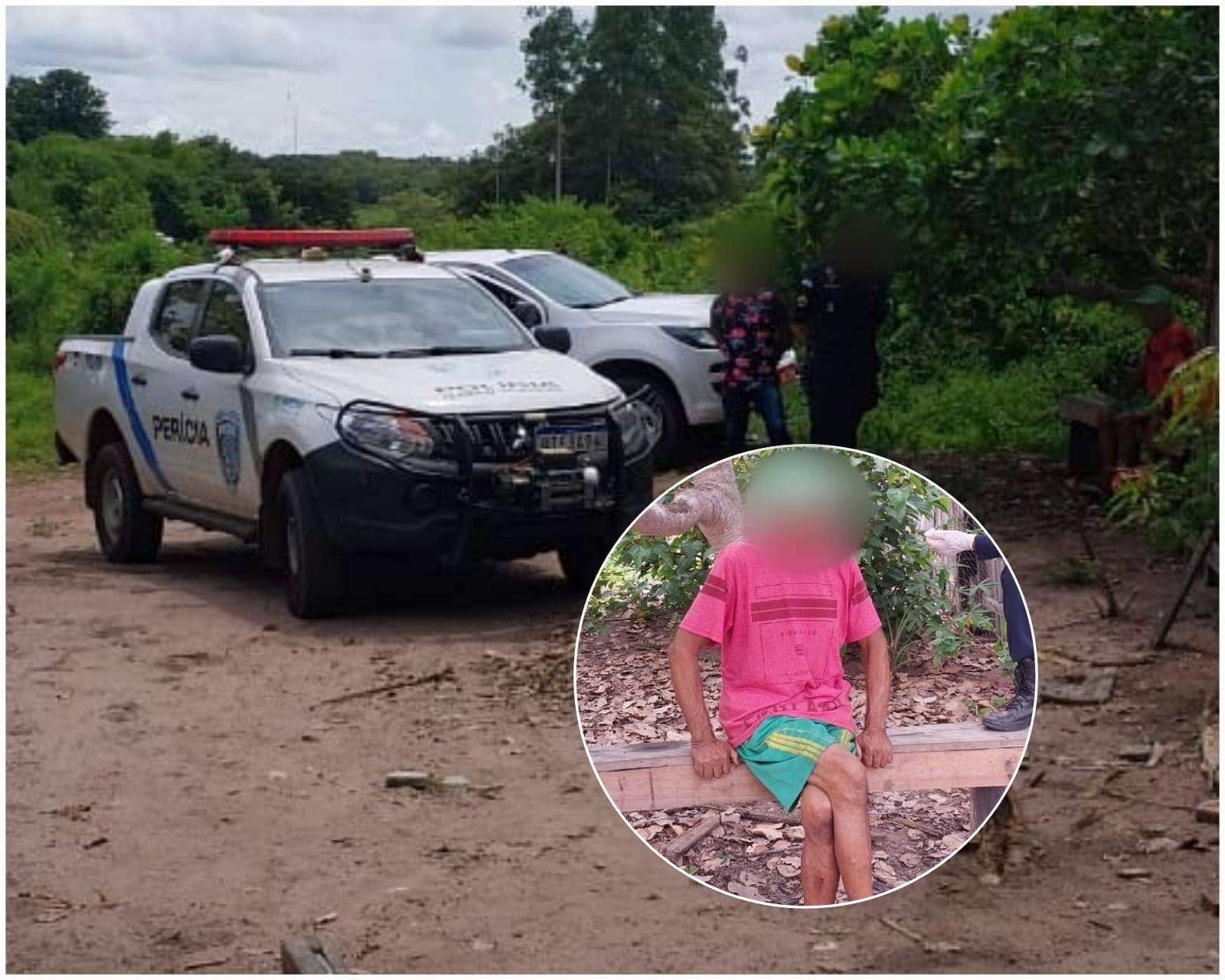 Idoso preso sob suspeita de feminicídio no Guaporé, alega não lembrar de nada e nega que cadáver encontrado seja da esposa