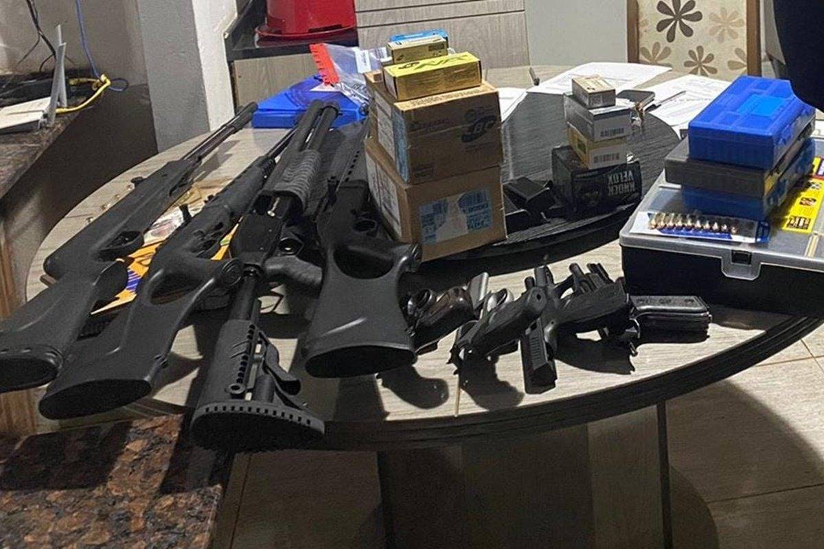 PF cumpre mandado judicial da operação Lesa Pátria em Cerejeiras em busca de financiadores de atos golpistas em Brasília
