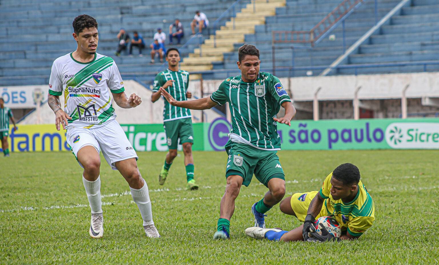 Rondoniense toma gol aos dois minutos, não consegue reação e é eliminado da Copinha em derrota para o Gama