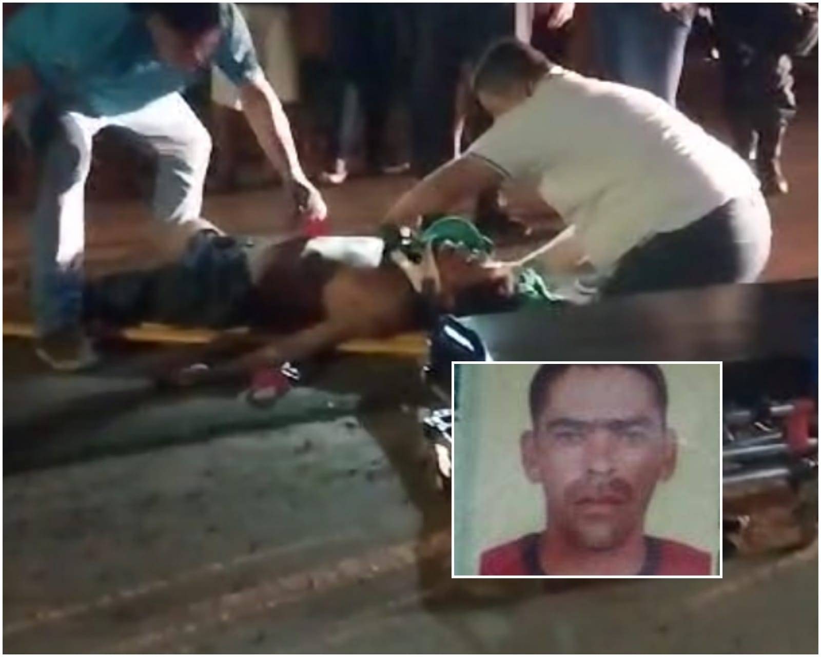 Homem de 43 anos atropelado em Colorado do Oeste é levado a hospital, mas não resiste aos ferimentos e morre na unidade de saúde