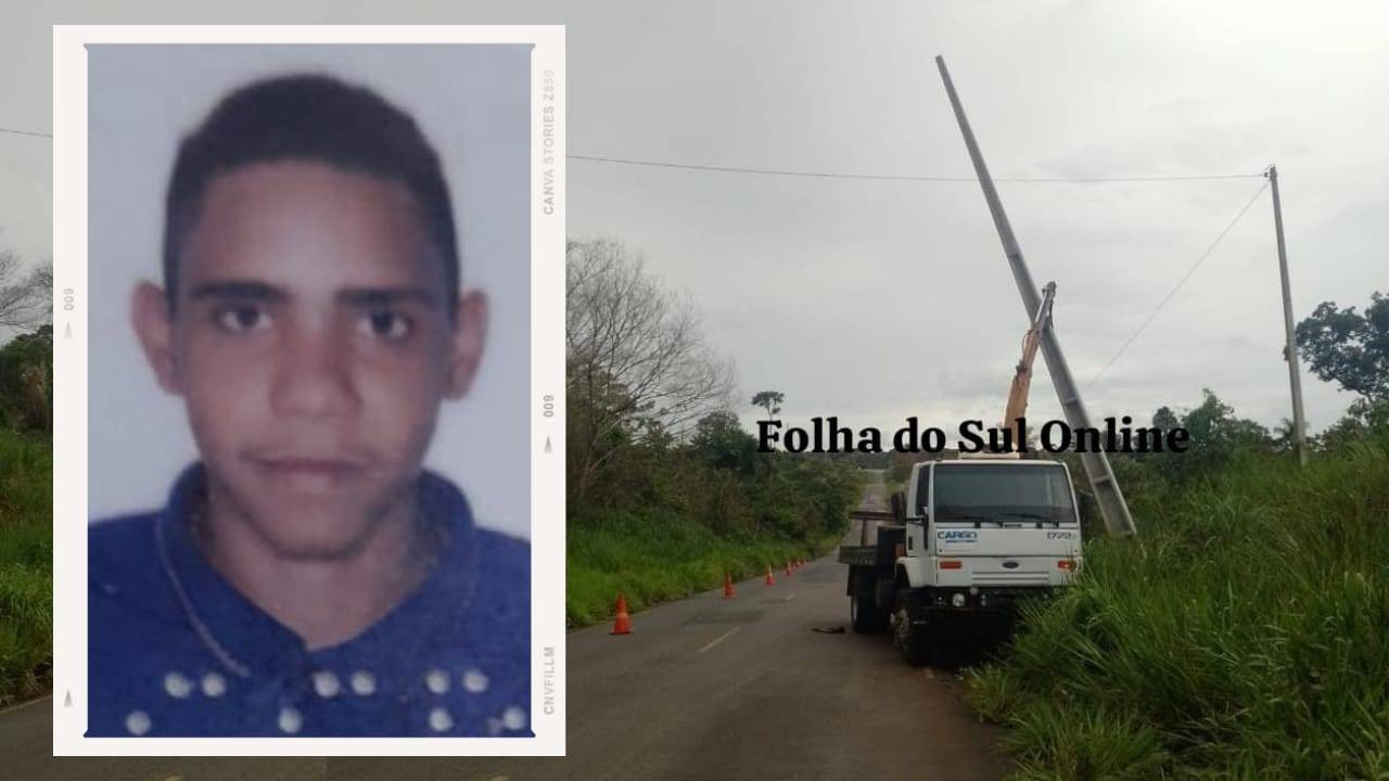 Jovem de 20 anos que sofreu descarga elétrica em Chupinguaia perdeu um olho e precisa ser transferido de Vilhena em UTI aérea