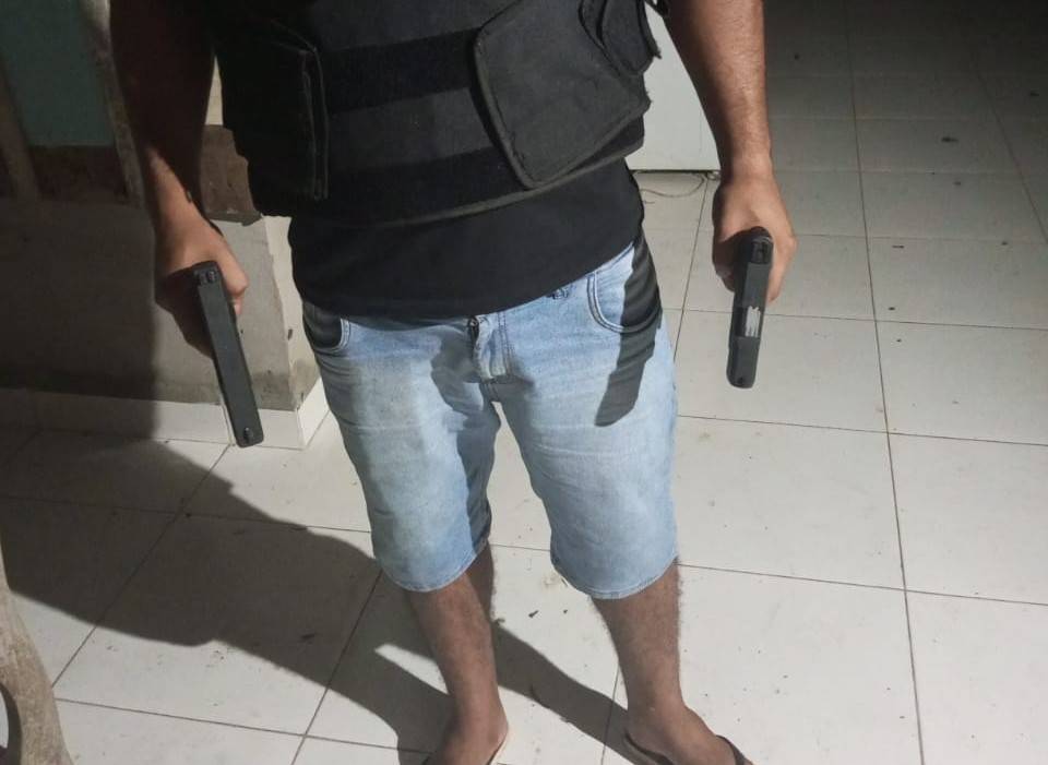Filmado executando rapaz de 21 anos em Vilhena, faccionado é preso junto com outro matador considerado o mais letal da cidade