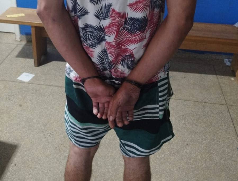 Condenado por roubo, rapaz de 20 anos é capturado pela Polícia Militar e apresentado em presídio de Vilhena