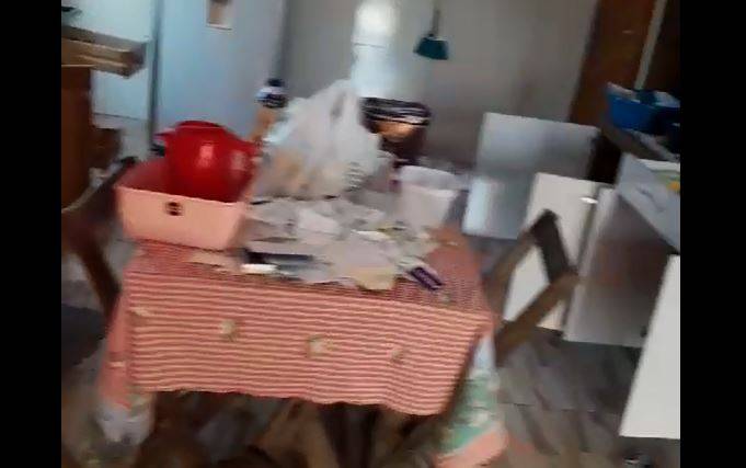 ASSISTA: viraliza no WhatsApp vídeo que mostra casa de jovem de 19 anos saqueada por ladrões, em Vilhena