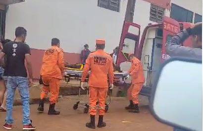 Atingido na cabeça por dois tiros, homem é socorrido inconsciente e em estado gravíssimo, em Vilhena