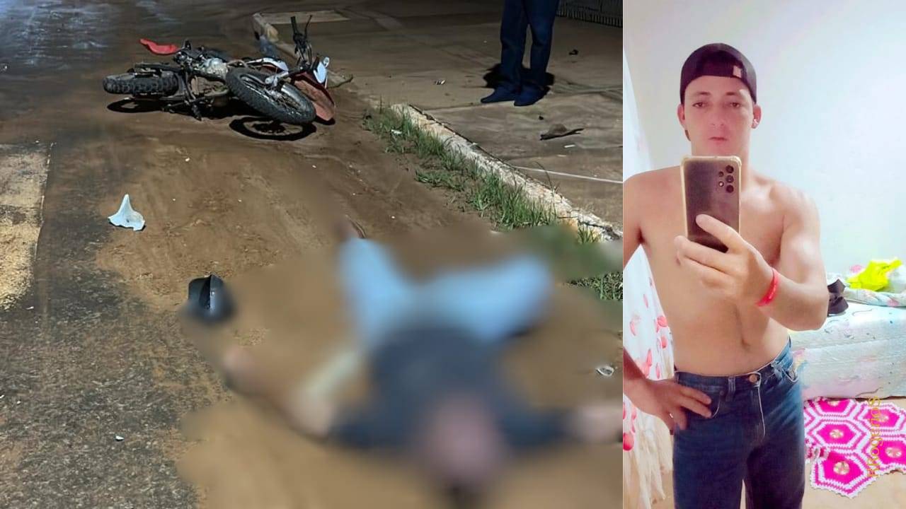 Morre no hospital o rapaz de 26 anos que sofreu queda de moto ao passar por quebra-molas em avenida de Vilhena e bater em muro