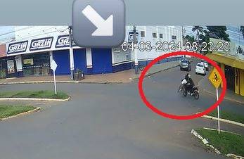 ASSISTA VÍDEOS: câmeras flagram acidentes no mesmo dia e mostram situação corriqueira nas ruas de Vilhena