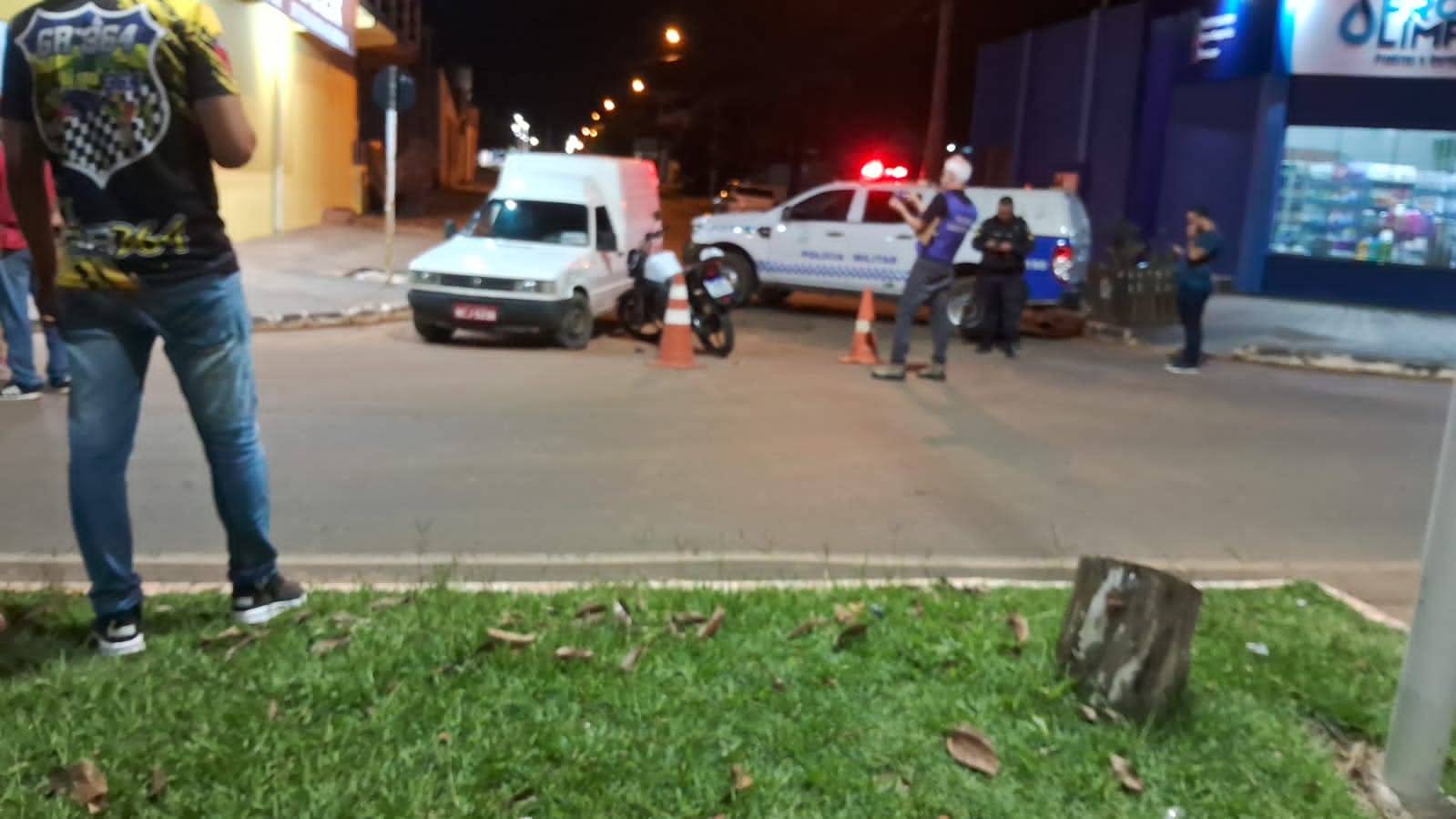 ASSISTA VÍDEO: Vilhena registra três acidentes de trânsito em pouco mais de uma hora em diferentes locais; dois foram filmados
