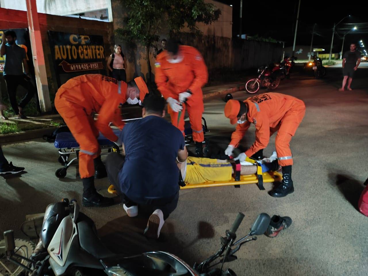 Técnico em automação de 47 anos está em coma após acidente envolvendo motocicletas, em Vilhena