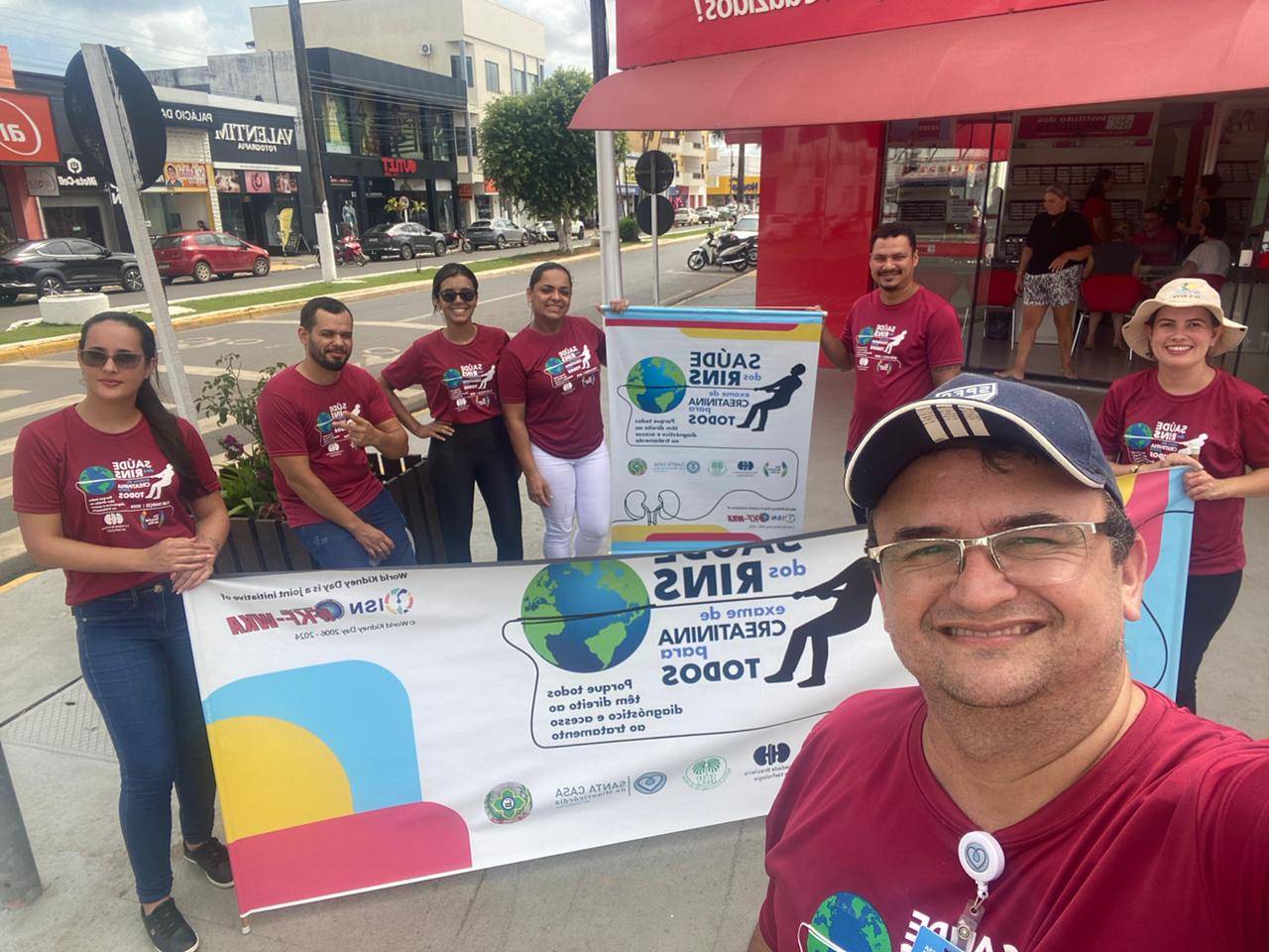 Instituto do Rim e Santa Casa realizam evento em comemoração ao Dia Mundial do Rim, em Vilhena