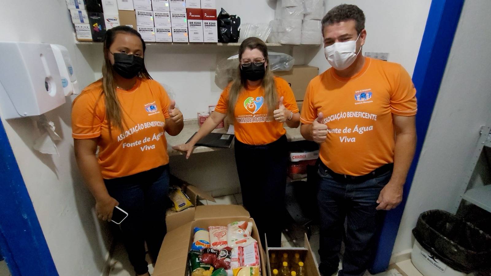 ASSISTA VÍDEO: Santa Casa de Vilhena doa mais de 120 kg de alimentos a entidade assistencial da cidade