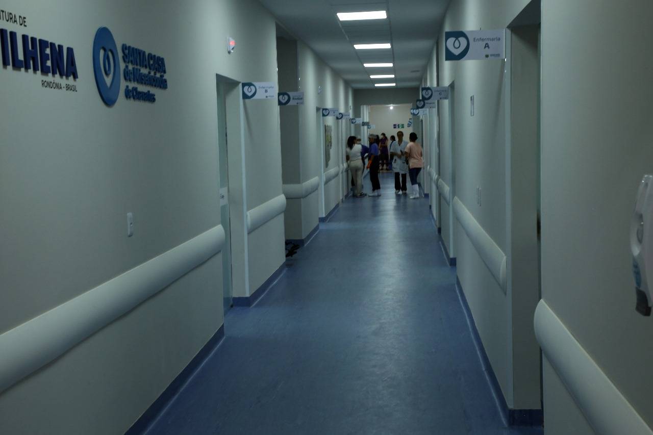 VEJA FOTOS: com investimento de R$ 2 milhões, Prefeitura reinaugura primeira das três alas do Hospital Regional de Vilhena