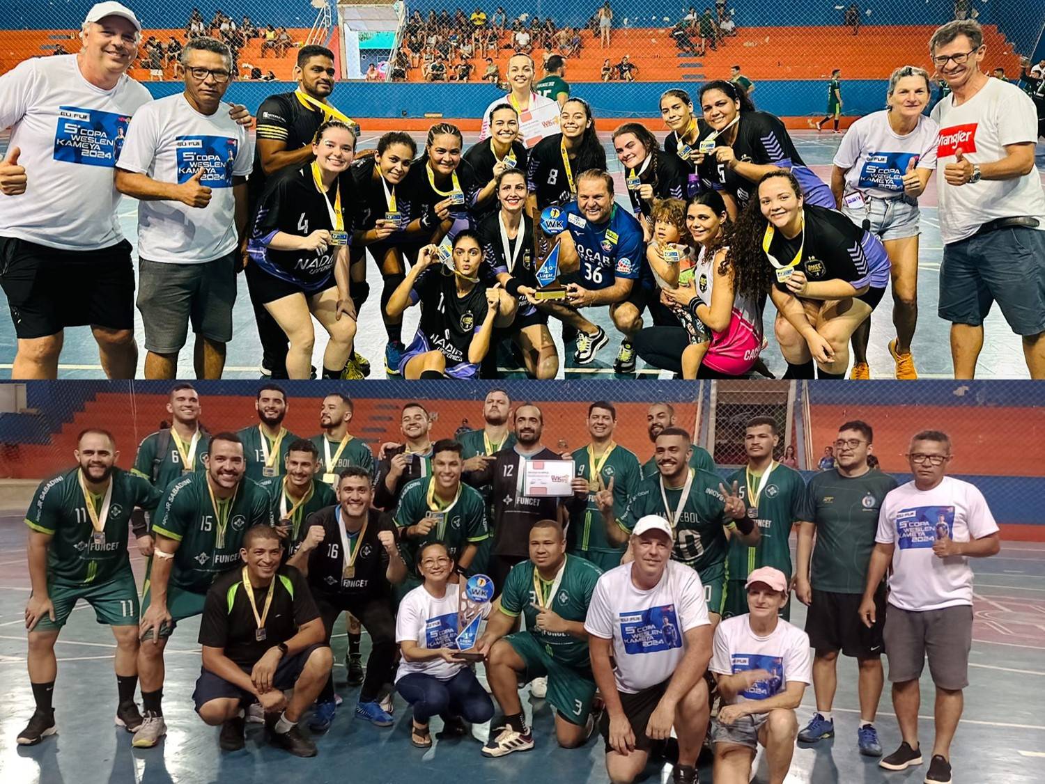 Copa Weslen Kameya de Handebol reuniu em Vilhena equipes de sete cidades rondonienses, além de times do Mato Grosso e Amazonas