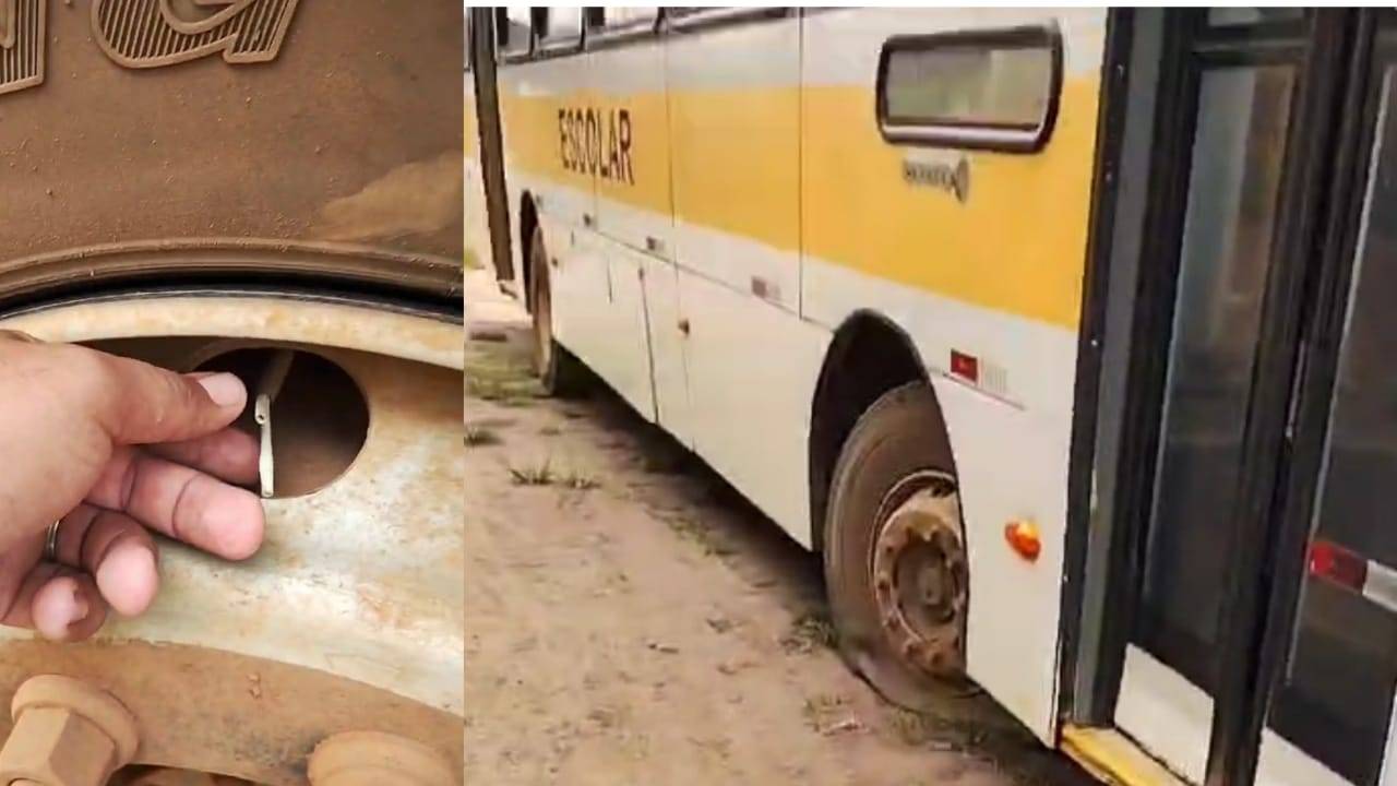 ASSISTA VÍDEOS: ônibus que fazem transporte de alunos são vandalizados na zona rural de Vilhena