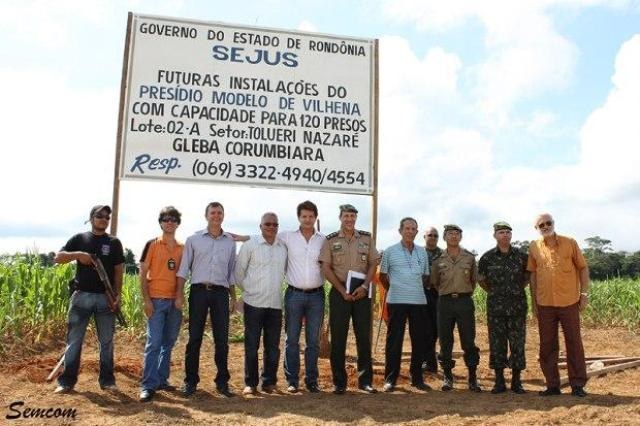 Promessa de novo presídio em Vilhena vai ficar no papel