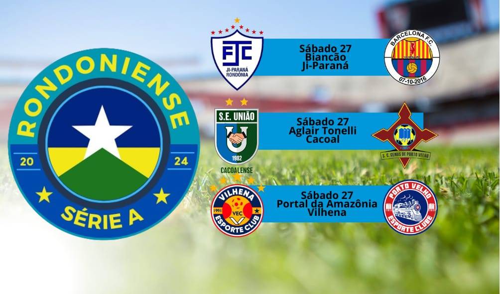 Estreia do Porto Velho no Brasileiro Série D motiva alteração na data da última rodada da 1ª Fase do Campeonato Rondoniense