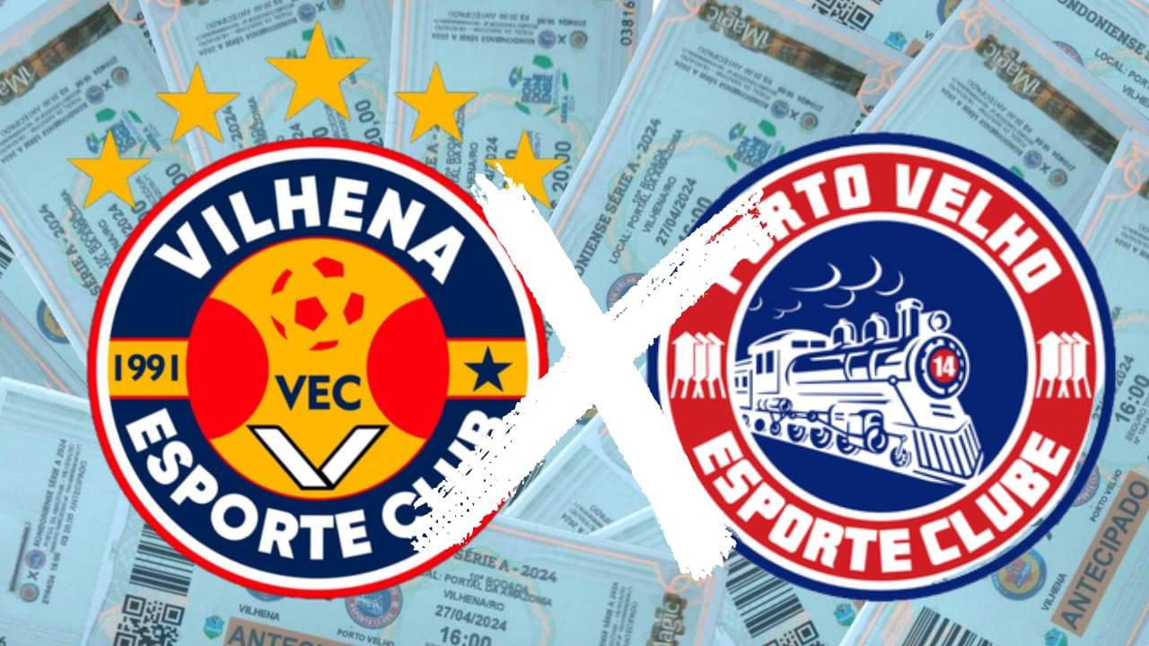 Ingressos para VEC x Porto Velho já estão disponíveis; confira pontos de venda