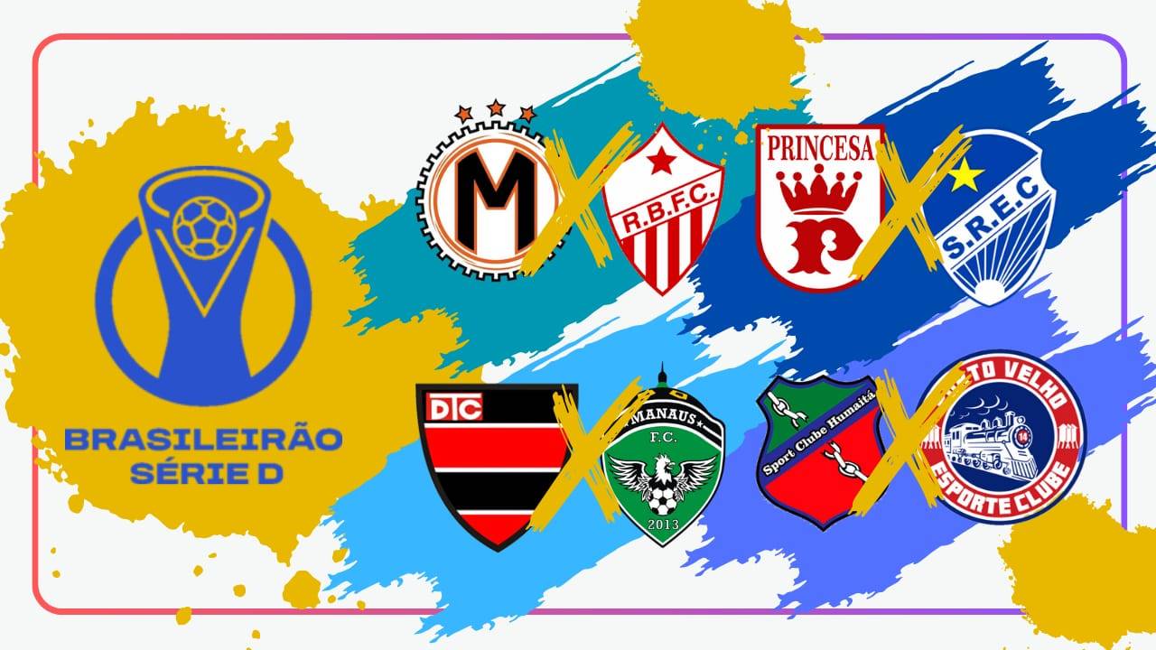 CBF divulga tabela detalhada com os jogos de ida da 1ª Fase do Brasileiro Série D; Porto Velho estreia no 1º de maio