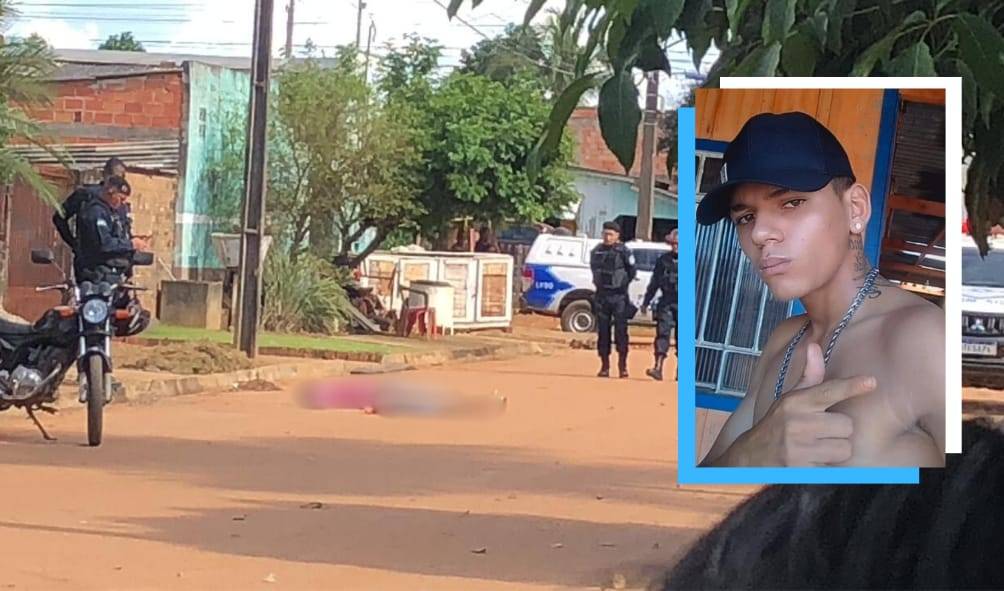 Adolescente agoniza e morre no meio da rua atingido por vários tiros, em Vilhena; adolescente é suspeito