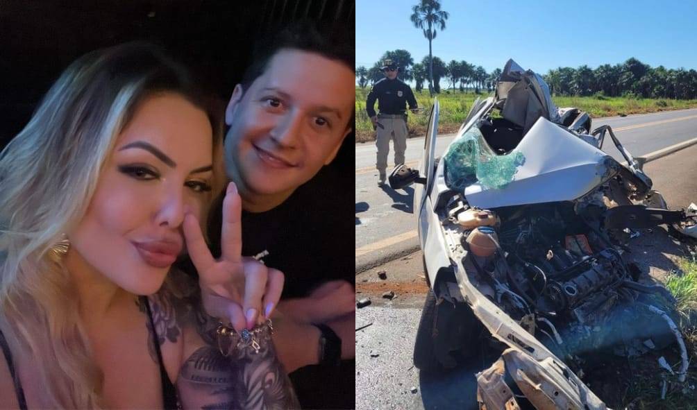 Vereador e cantora morrem em trágico acidente entre Cacoal e Pimenta Bueno no Dia das Mães