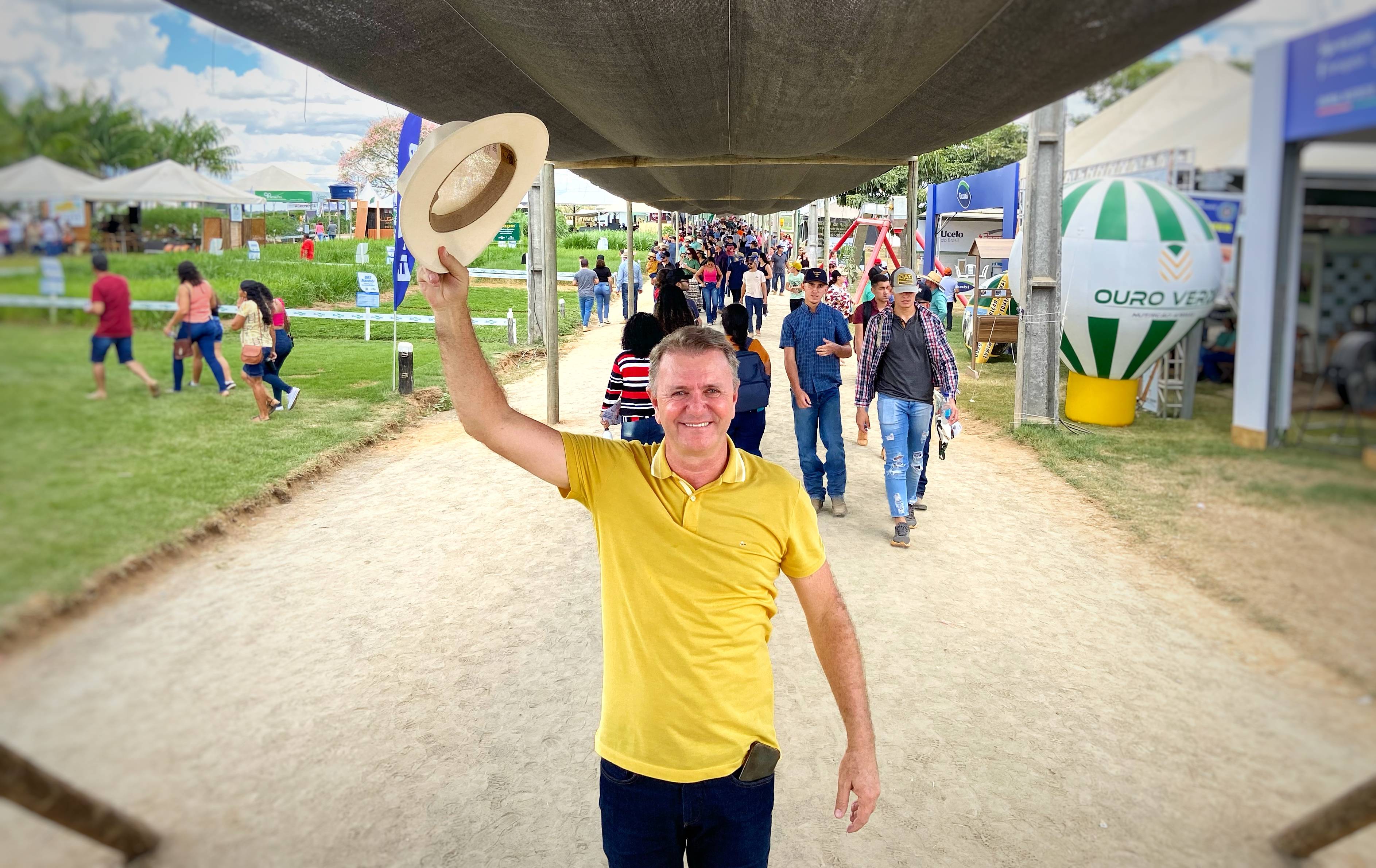 Luizinho Goebel participa da sua 11ª Rondônia Rural Show; parlamentar é único deputado que esteve em todas as edições do evento