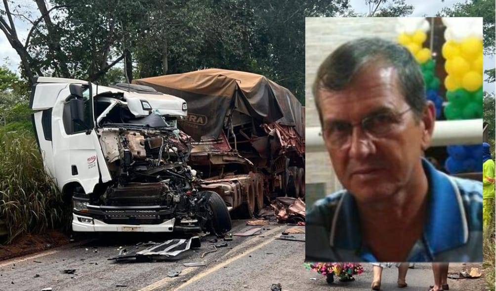 VEJA VÍDEOS: motorista que morreu hoje após acidente na BR 435 é identificado: experiente, ele era morador da cidade de Ji-Paraná