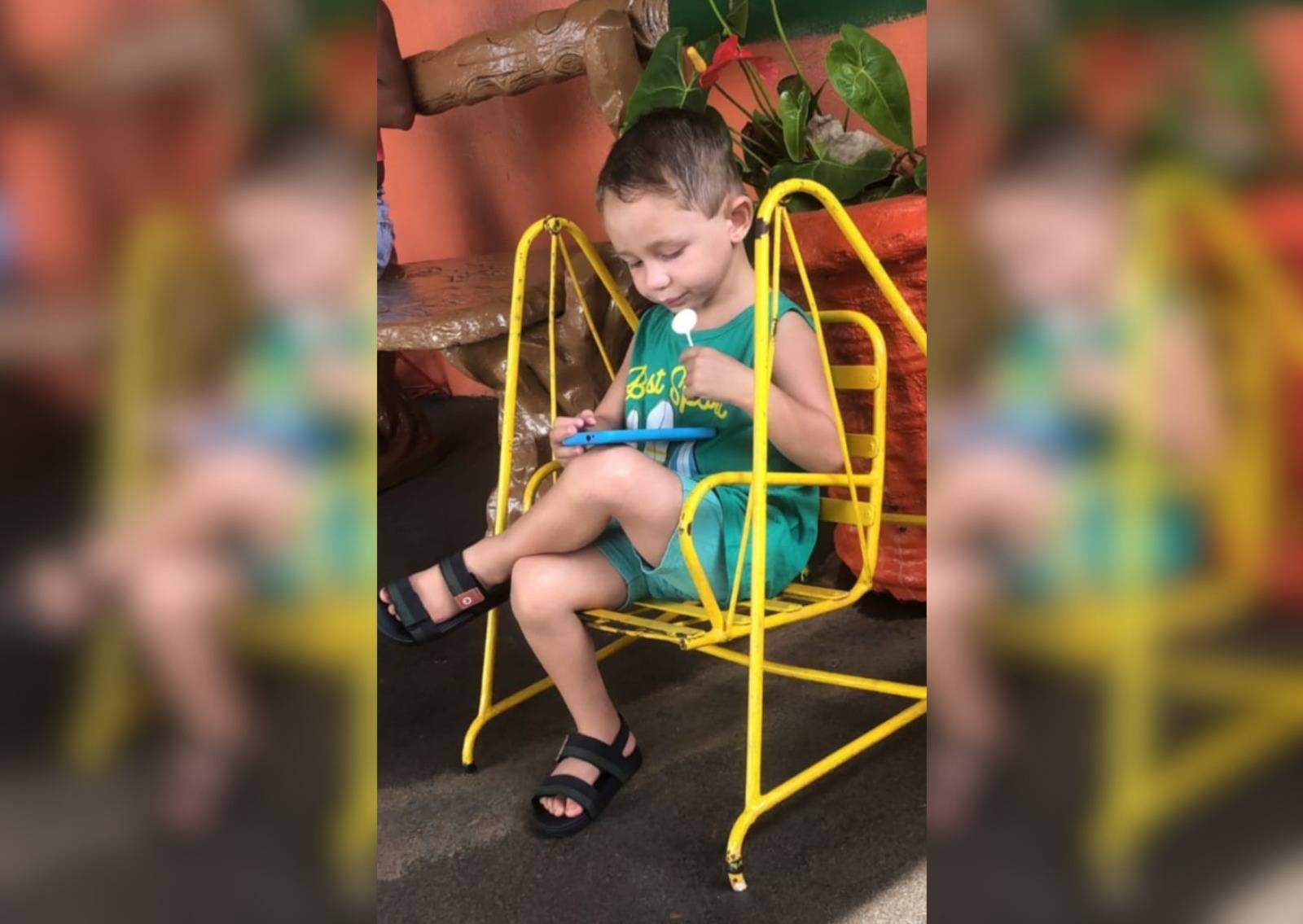 Após ganhar festa, garotinho vilhenense de 03 anos que luta contra o câncer em SP vai enfrentar nova batalha; mãe pede ajuda