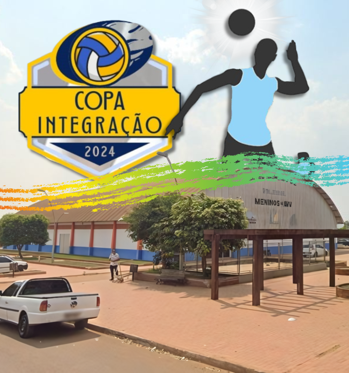 Com jogos disputados no Ginásio Geraldão, Copa Integração de Voleibol 2024 acontece nos dias 8 e 9 de junho