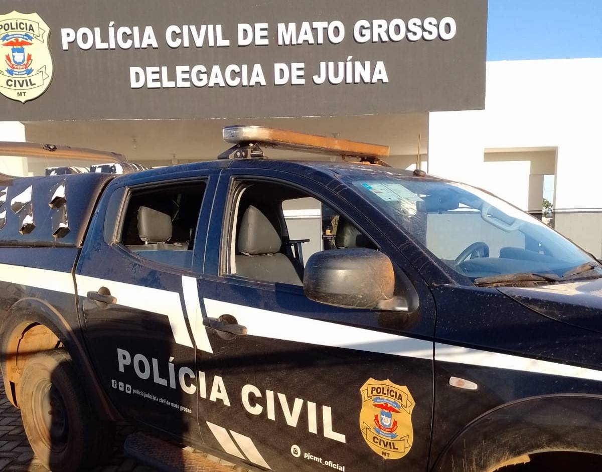 Em cidade de MT na divisa com RO, rapaz é preso acusado de coagir adolescente grávida a se afastar dos pais