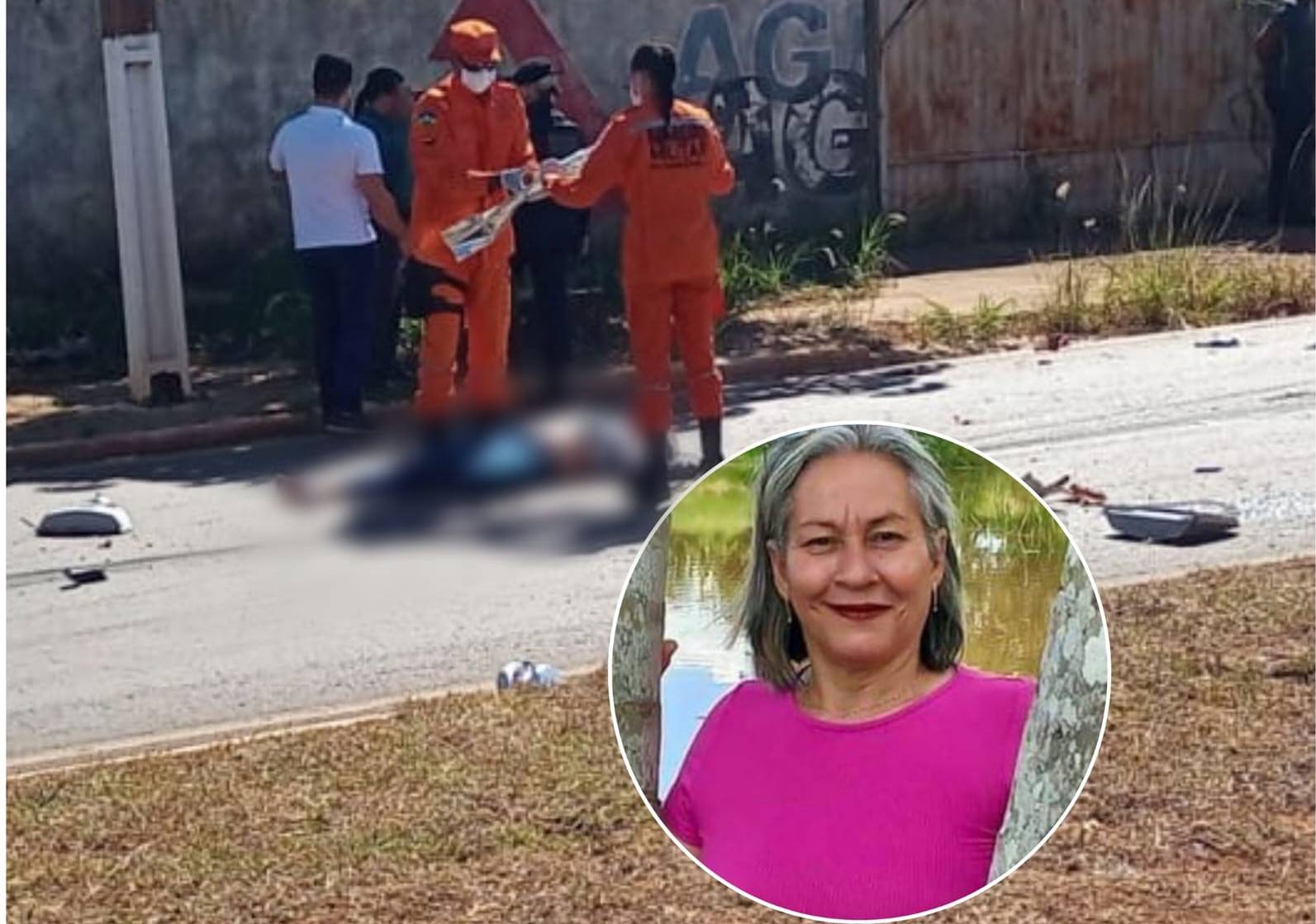 Ex-esposa de PM, mulher que morreu ao ter bicicleta elétrica atingida por carro em Vilhena havia acabado de deixar o neto na escola