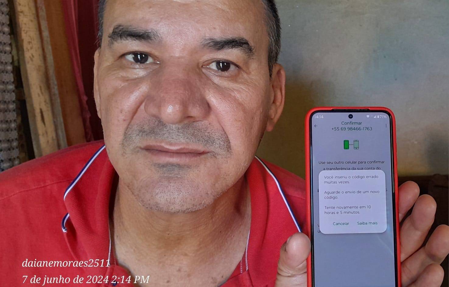 Desportista de Colorado do Oeste tem WhatsApp clonado e aciona a polícia; vilhenense é uma das vítimas do golpe