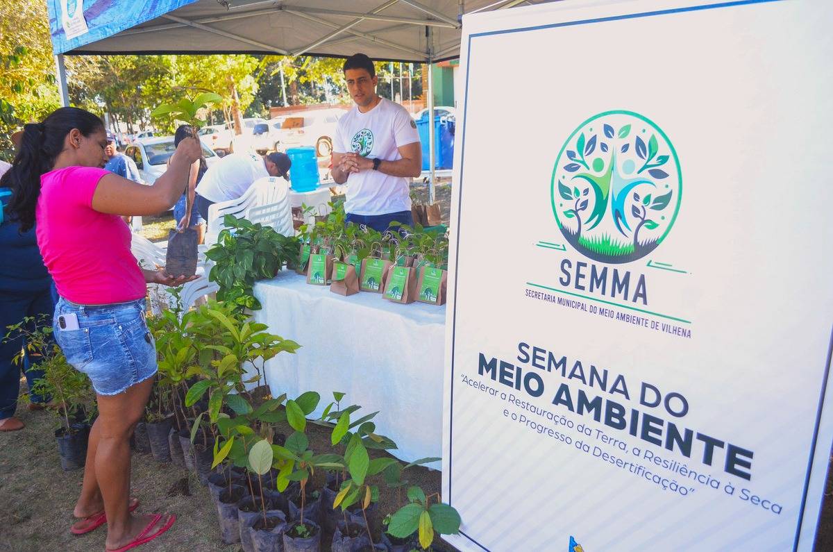 Ação no Parque Ecológico encerrou comemorações da Semana do Meio Ambiente