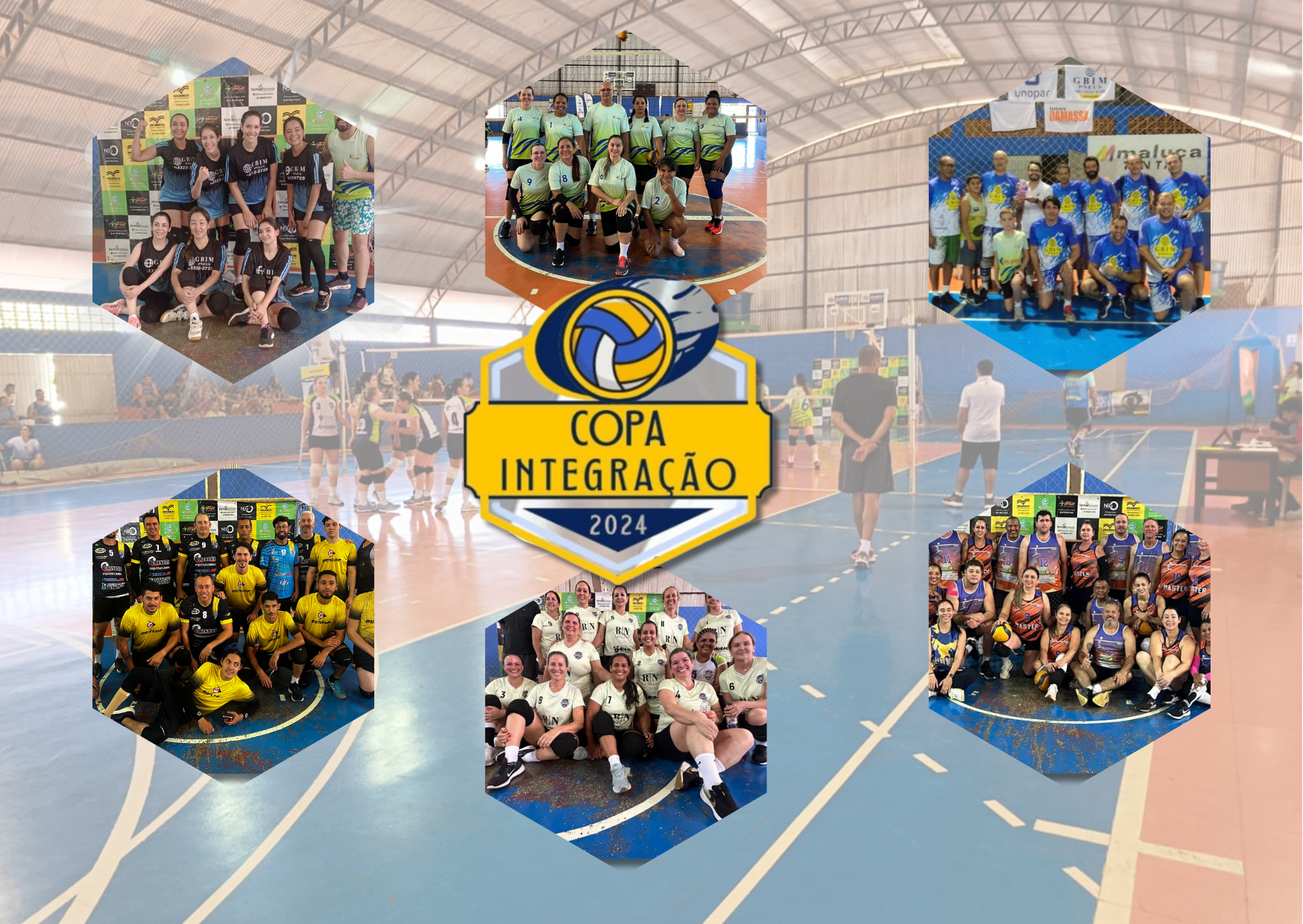 Gbim Pneus Vôlei no Masculino, e Vôlei Rolim no Feminino, foram os campeões da Copa Integração de Voleibol
