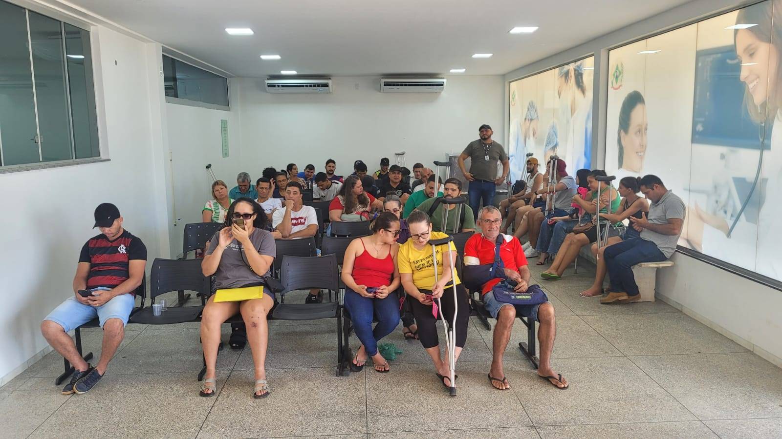 Pacientes de todo o Cone Sul de RO que passaram por cirurgia no joelho voltam ao Hospital Regional de Vilhena para avaliação