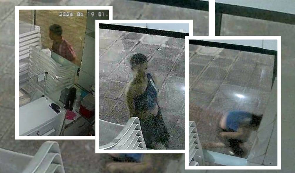 ASSISTA VÍDEO: ladrões “limpam” lanchonete em praça no centro de Vilhena e campanha é criada para ajudar comerciante