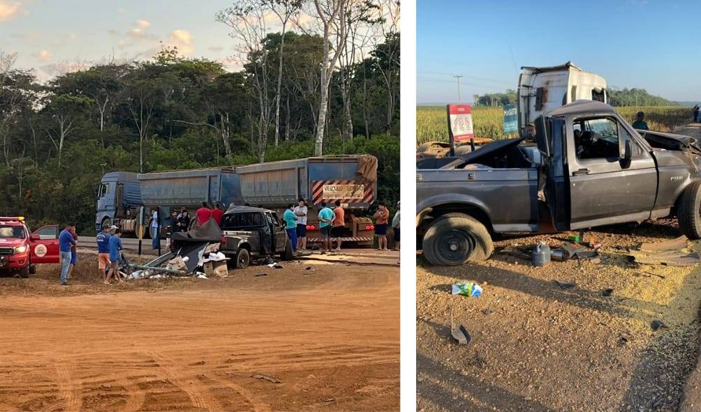 Um dos sobreviventes de acidente na BR 364 está em estado gravíssimo; o outro fugiu do Hospital Regional, em Vilhena