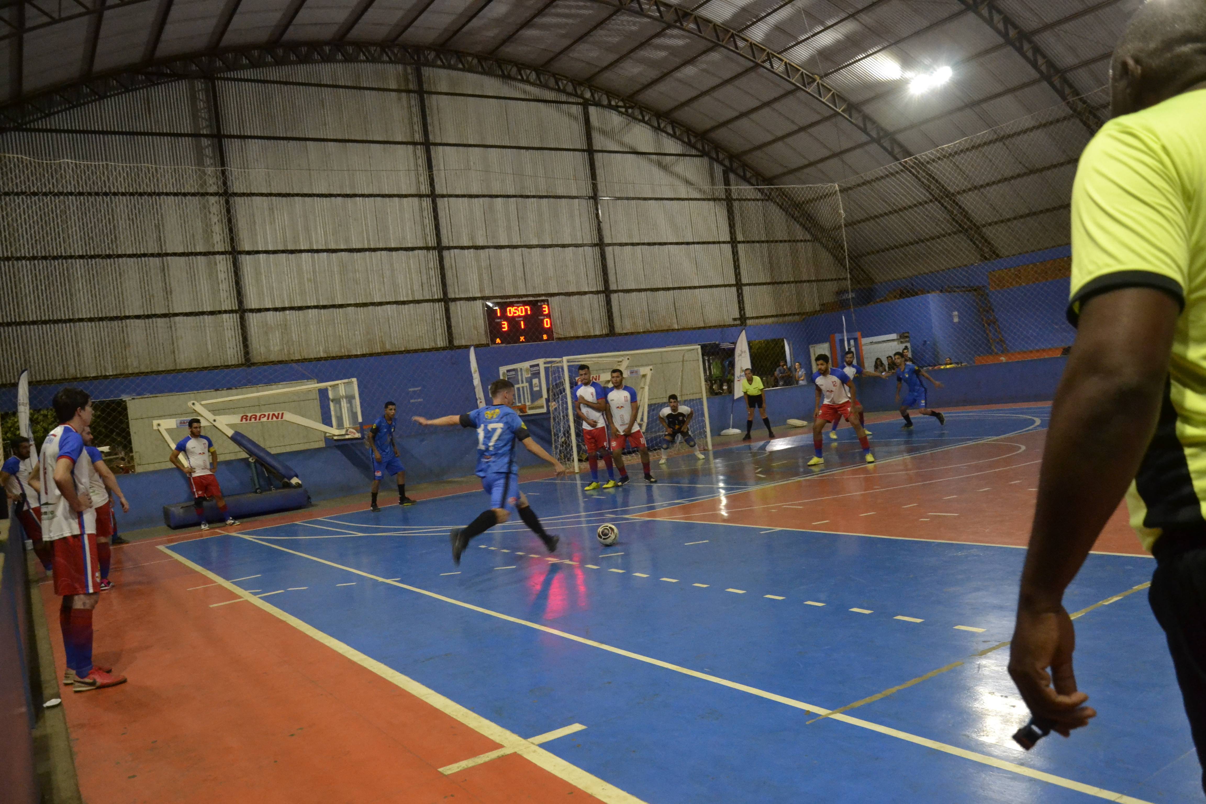 Empates marcaram a rodada desta quinta-feira pela Copa Cidade de Futsal; duas das três partidas terminaram sem vitoriosos